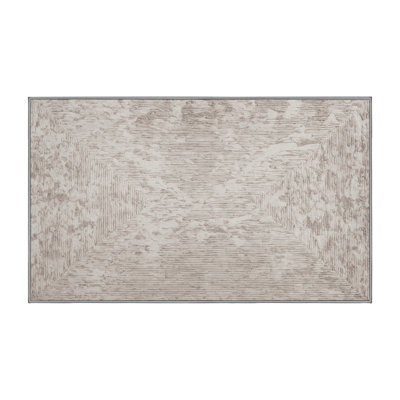Machine Washable Gray Area Rug