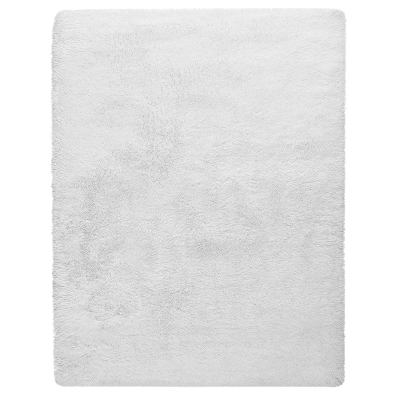 Mathilde Solid Colour Shag Area Rug, Rectangle 245 x 305 cm