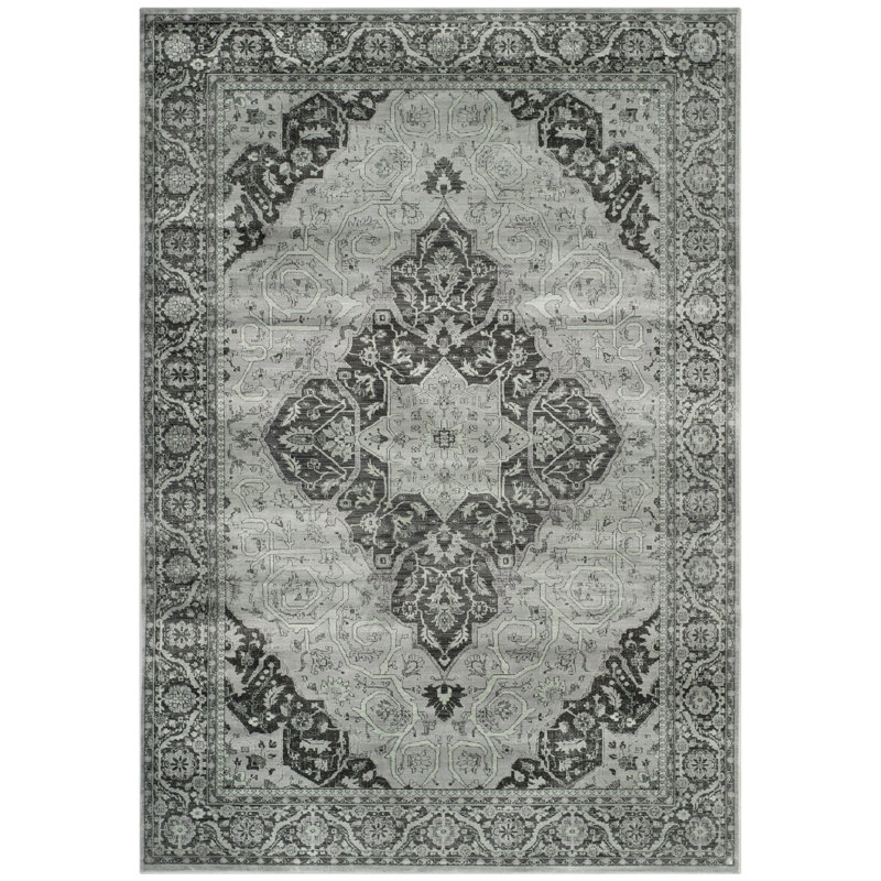 Amayah Oriental Hand Woven Area Rug, Rectangle 201 x 279 cm