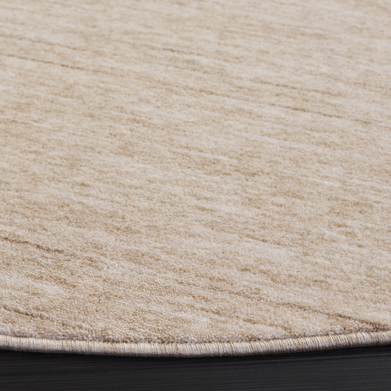Sprowston Performance Solid Color Rug, Round 6'7"