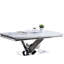 Table basse l 50,6 po Glam, chrome
