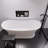 63.4'' x 29.5'' Freestanding Soaking Resin Bathtub