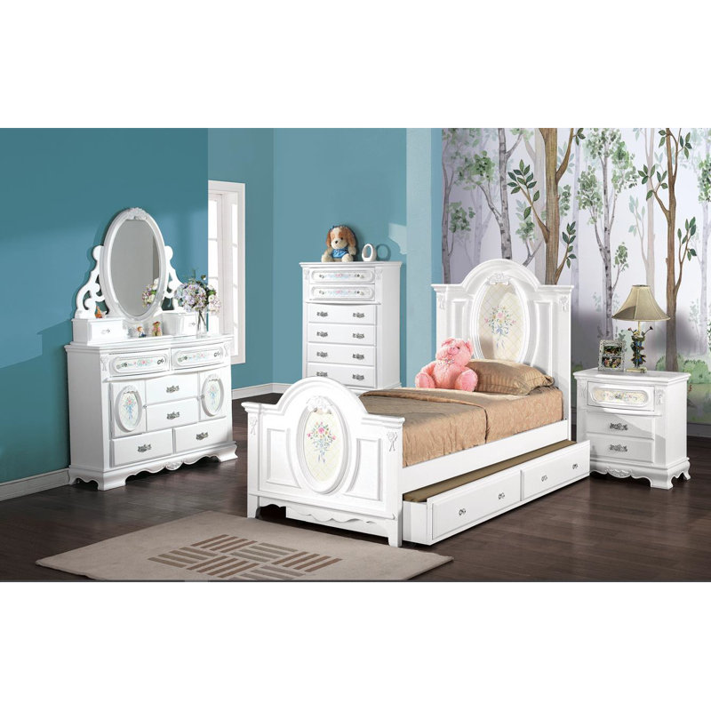 Sauval 6-Drawer Dresser, White