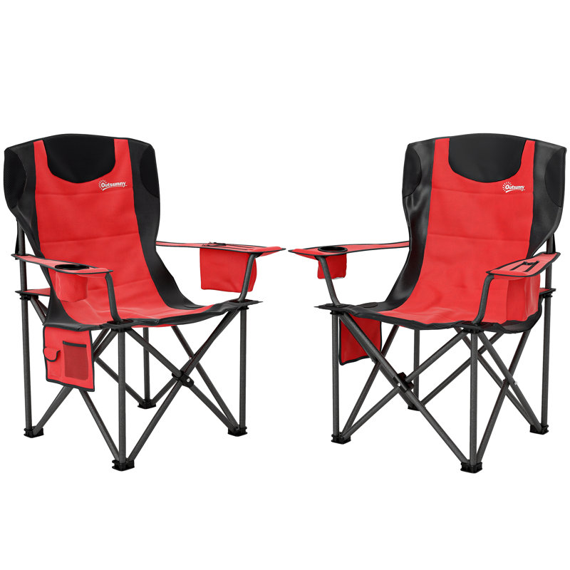 Folding Camping Chair, Red