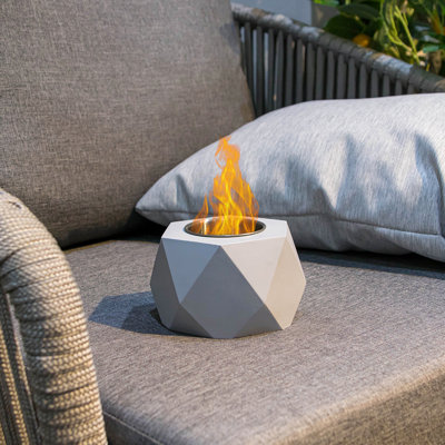 Stone Outdoor Tabletop Fireplace