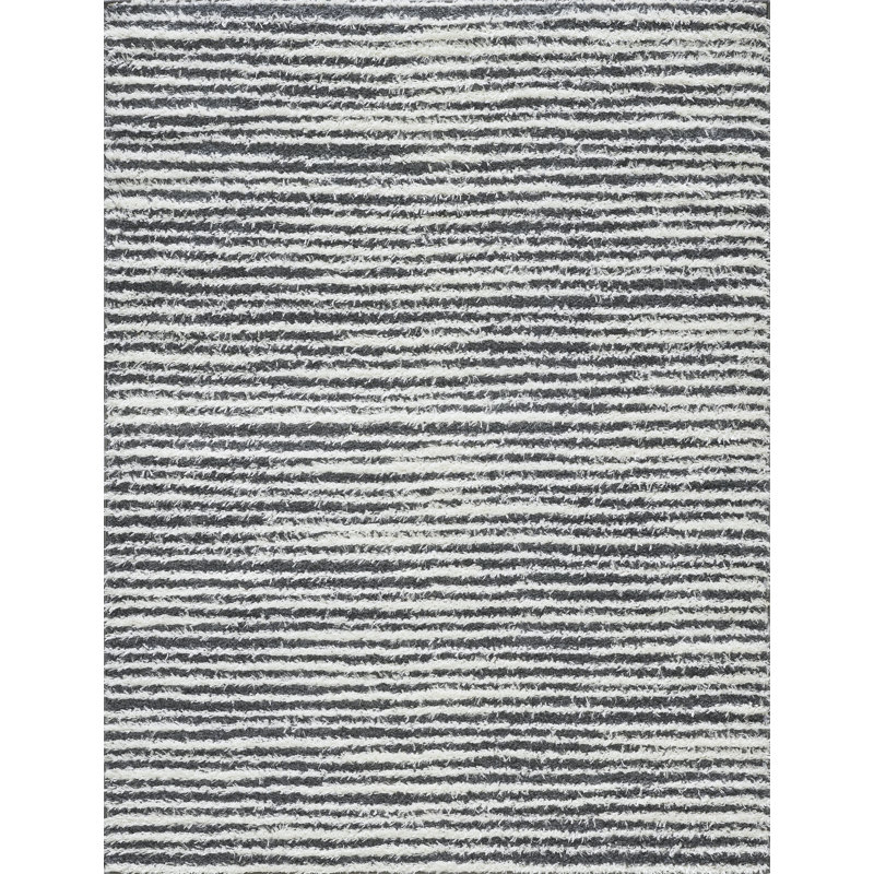Horey Performance Striped Indoor Rug, Rectangle 3'3" x 5'3"