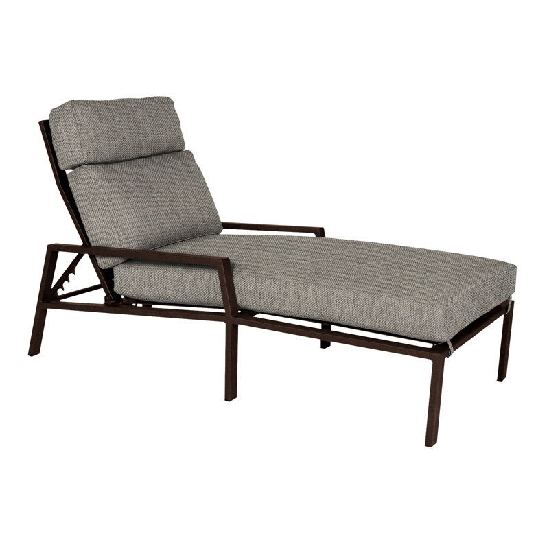 Aris Outdoor Chaise Lounge, Mainstreet Latte, Copper Creek