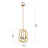 Bartow 3-Light Dimmable Chandelier-839186298