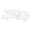 Natajah 3 Seater Sofa & Chaise-144465104-144465105-144465110