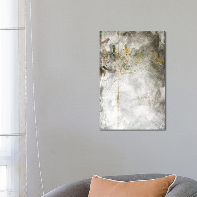 Angelas Room Neutral 1 Piece Wrapped Canvas Wall Art