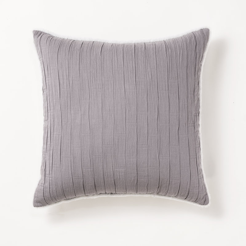 Matelasse Reversible Throw Pillow