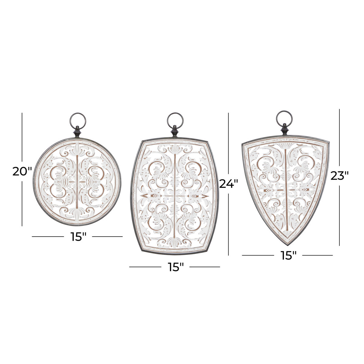 Laurel Foundry Modern Farmhouse® 3 Piece Wall Décor Set & Reviews | Wayfair