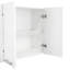 Panneau de particules moderne blanc Latitude Latitude 59 pi x P 12,4 po x H 23,6 po-56187195