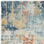 Glosco Abstract Orange/Blue Area Rug-1410596828