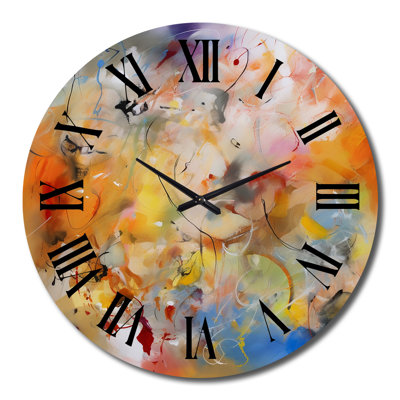 Metal Wall Clock