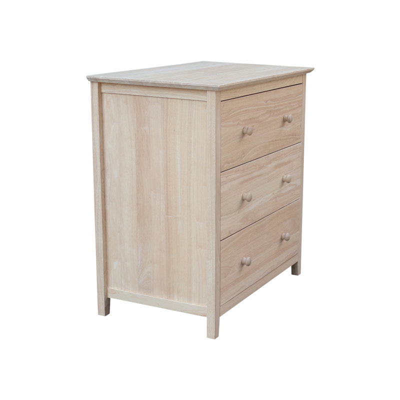 Commode 3 tiroirs Calumet Heimann, Non fini