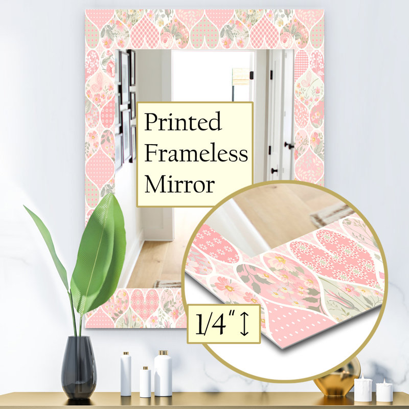 Miroir mural 23 traditionnel, H 24 po x l 32 po