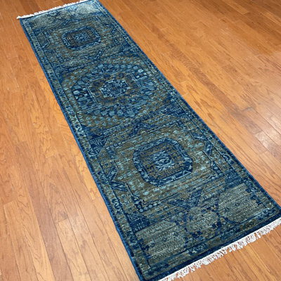  Handmade Mamluk Wool Runner