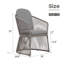 Fauteuil d'extérieur avec coussin-1988885631