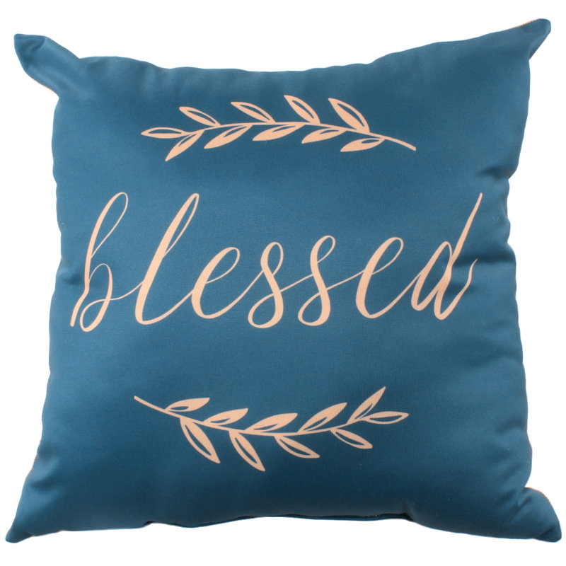 Housse et insert de coussin carré saisonnier