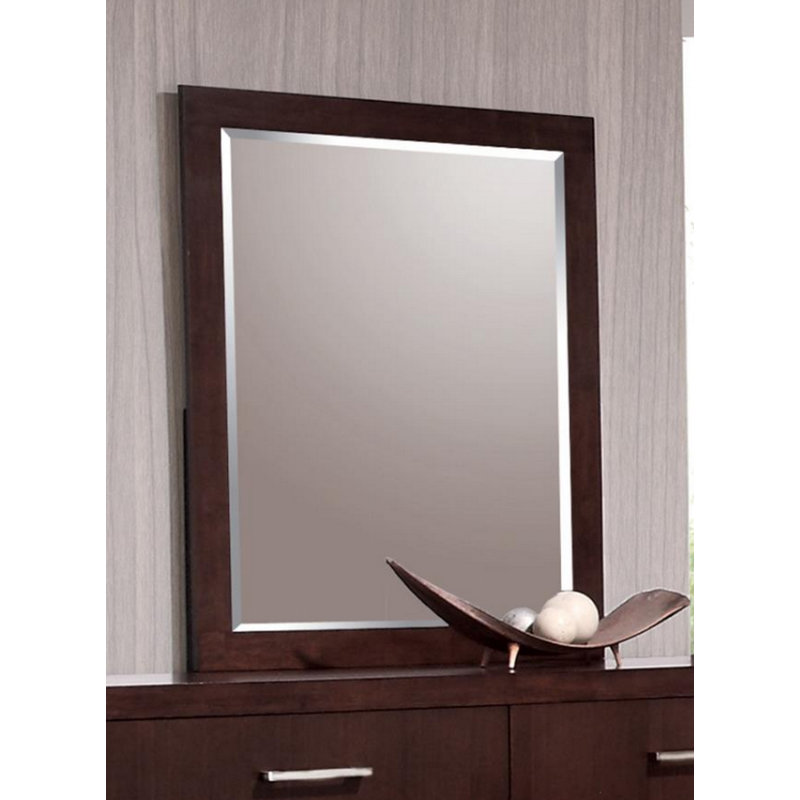 Miroir rectangulaire pour commode Hamler