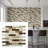 Kingsway 12" x 12" Marble Mosaic Subway Wall & Floor Tile