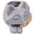 Toppino Fox Gray Ceramic Indoor Planter Pot - 12" x 7" x 8"