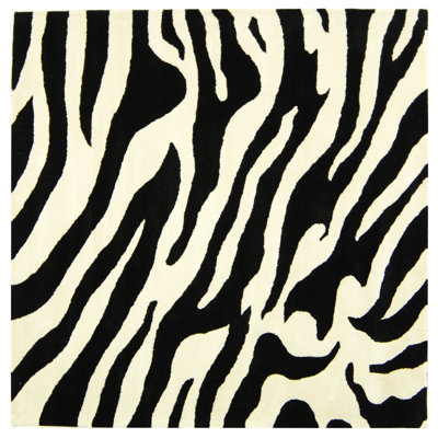 Christoper Hand Tufted Wool Animal Print Rug