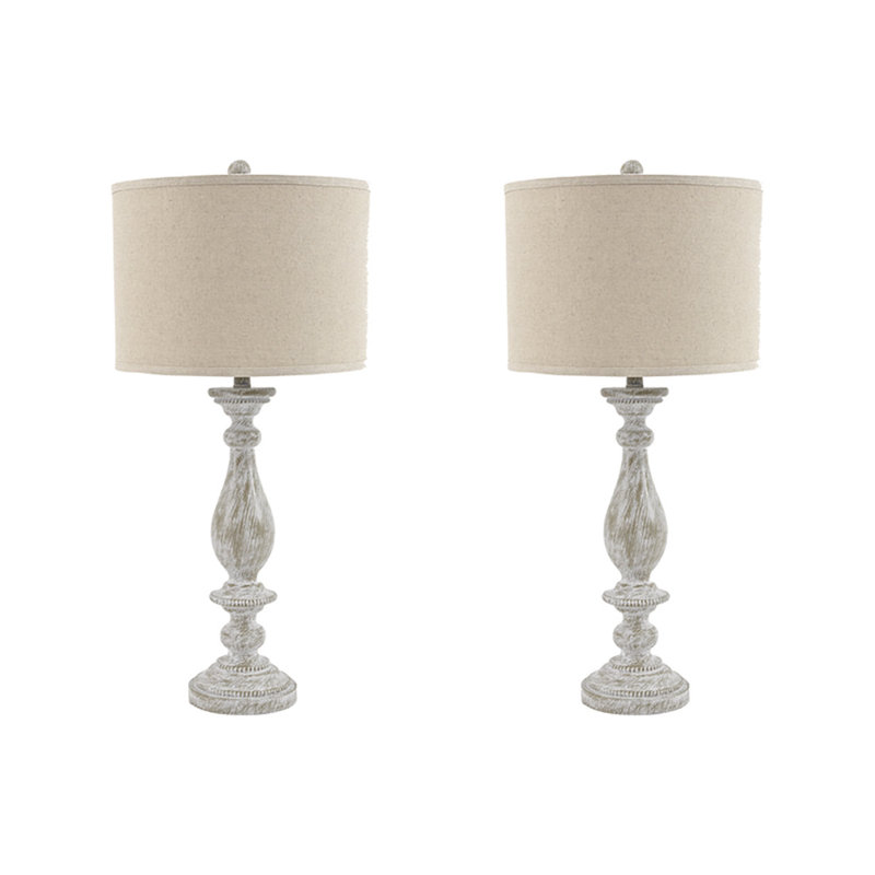 Lampe de table en résine