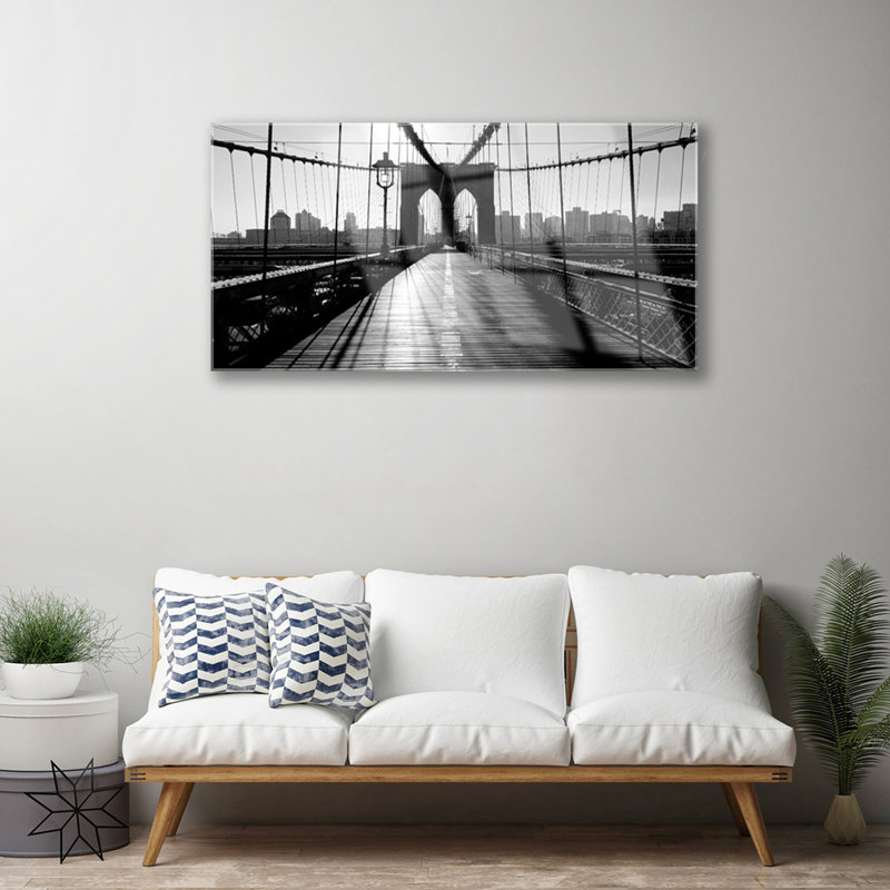 Bridge Architecture - Unframed Photograph on Glass