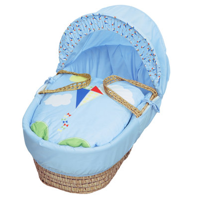 Moses Basket with Bedding with Mattress
