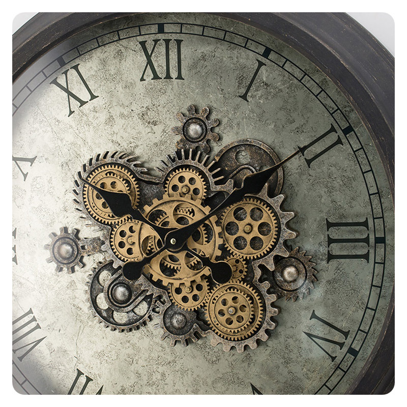 Alvarez Iron Wall Clock