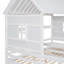 Lit plateforme simple avec deux tiroirs pour lits partagés, combinaison de 2 lits simples côte à côte-263052804