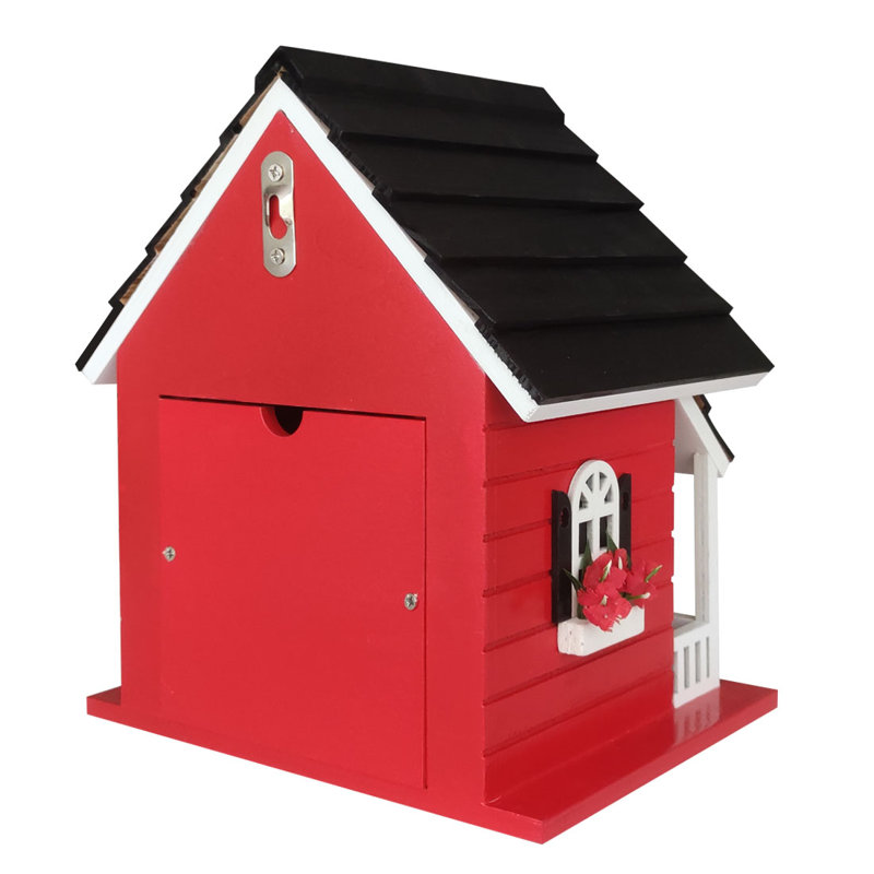 Hen House Birdhouse - Red