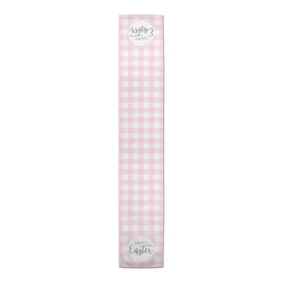 Chemin de table happy pâques buffalo check Kerkhoven
