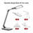 Helfer Adjustable Metal USB Desk Lamp