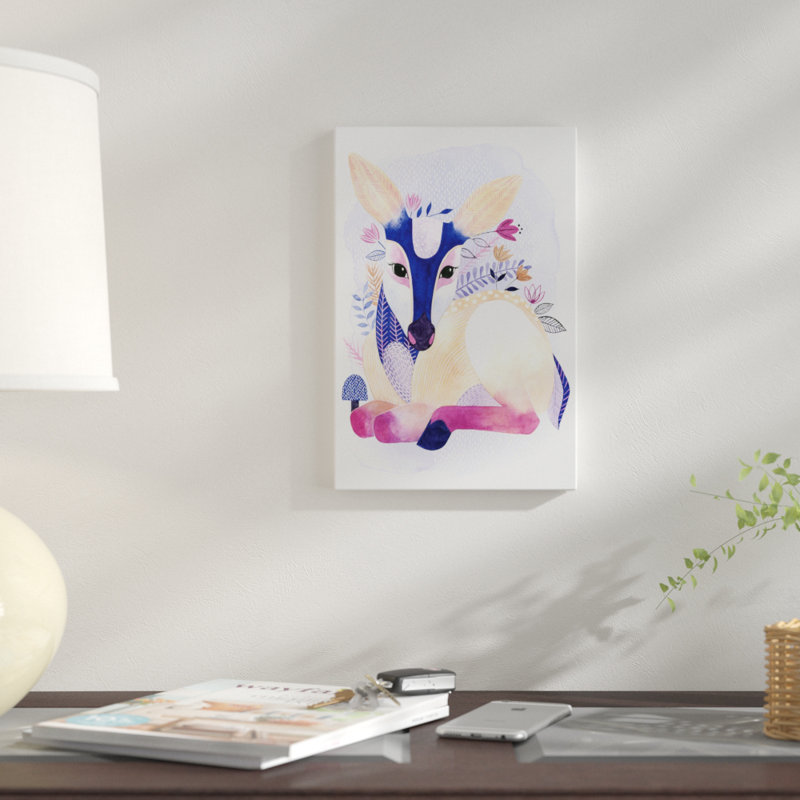 « magnifique forester iv », art sur toile, H 18 po x l 12 po x P 1,5 po
