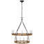 Darlana 20 - Light Wagon Wheel Chandelier-1275612665-1275612666