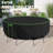 Patio Dining Set Cover, Heavy-duty Patio Round Table Cover, Easy to Use And Care, Durable Patio Furniture Cover
