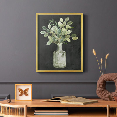Artisanal Bouquet II, reproduction encadrée - bois massif