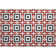 Premium Machine Washable Vaseem AMF139 Red Rug