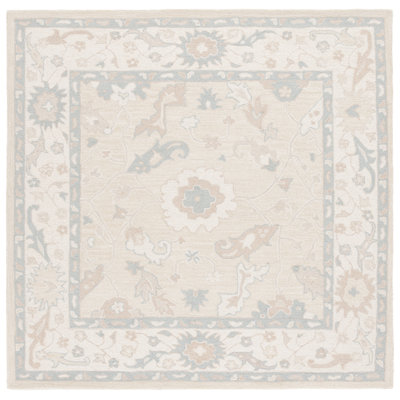 Ebony Hand Tufted Wool Pile Oriental Rug