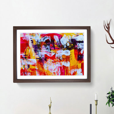 Abstract Art Painting Vol.350 by S.Johnson - Picture Frame Painting Print