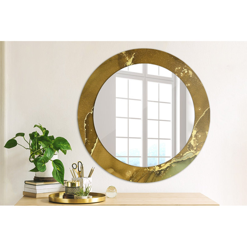 Huldar Glass Flat Wall Mirror