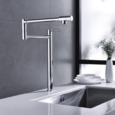 Pot Filler Faucet With Extension Shank