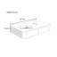 Table basse carrée simple et créative-103255123