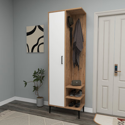 Anabal Hall Tree 60cm Wide with Shoe Storage