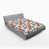 Beige / mauve / bleu floral est en rupture de stock