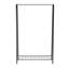 Portemanteaux de style industriel Jimenez, structure en métal noir, 56,7 po x 35,0 po x 14,2 po | 100% métal durable, épaisseur: 0,3 pouce, diamètre: 0,8 pouce | Conception moderne et moderne, parfaite pour les vestibules et les couloirs