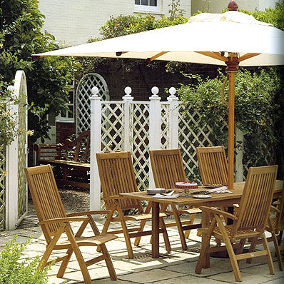 Monaco Outdoor Teak Dining Table